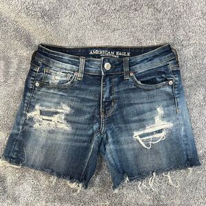 American Eagle hi Rise Super Super Stretchy Shorts Size 4